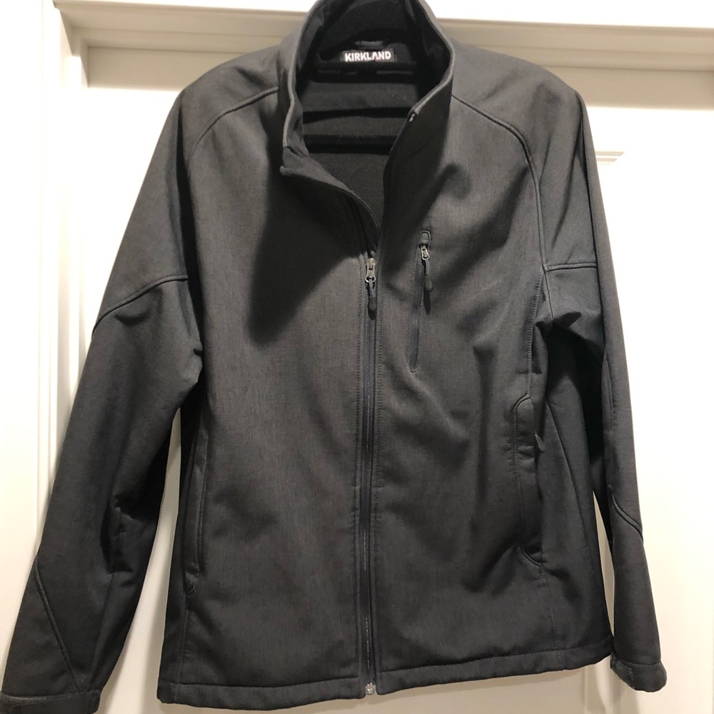 Kirkland Signature Soft Shell Zip Up Jacket Gem